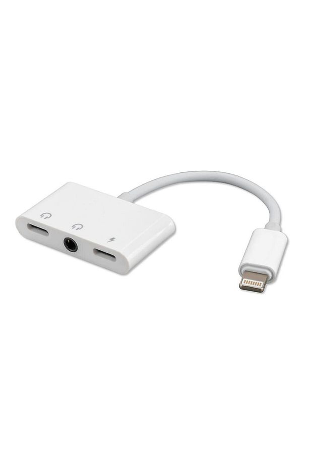 Iphone Lightning To Aux Kulaklık 2 X Lightning Şarj Kablo - 1