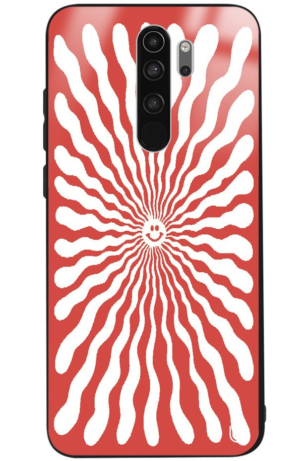 Xiaomi Redmi Note 8 Pro Rainbow Smile Premium Patterned Glossy Case