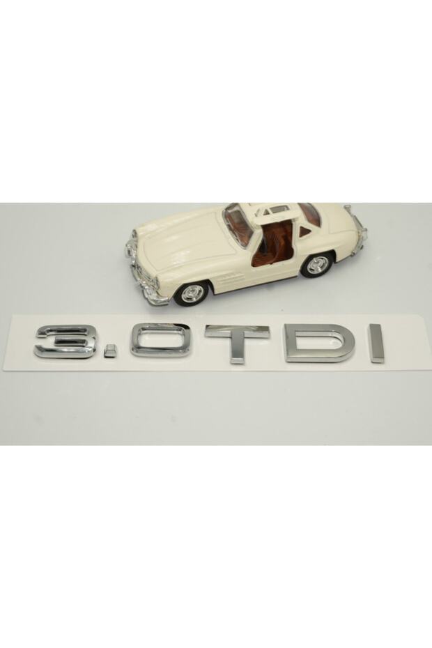 أودي 3.0 Tdi B7 B8 B9 كروم ABS 3M 3D شعار كتابة الأمتعة المنتج الأصلي