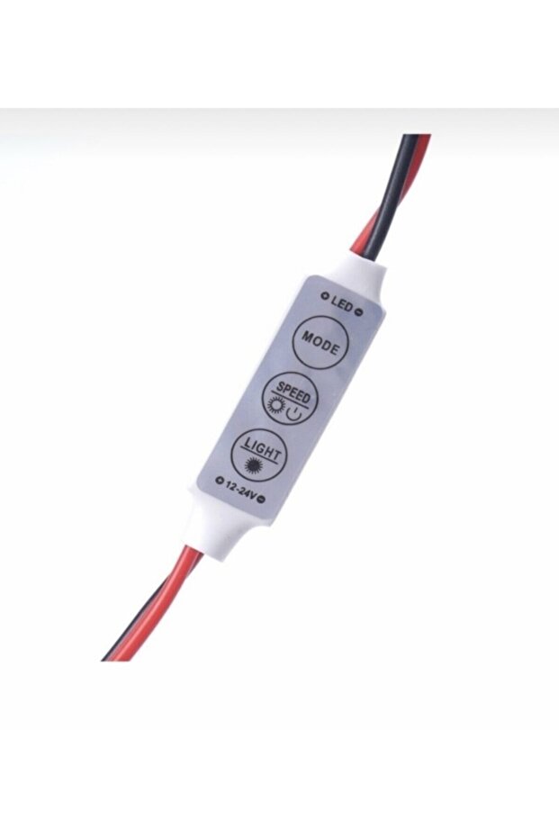 5-24 Volt 3 Tuşlu Mini Dimmer Flaşör Led Animasyon Devresi - 1