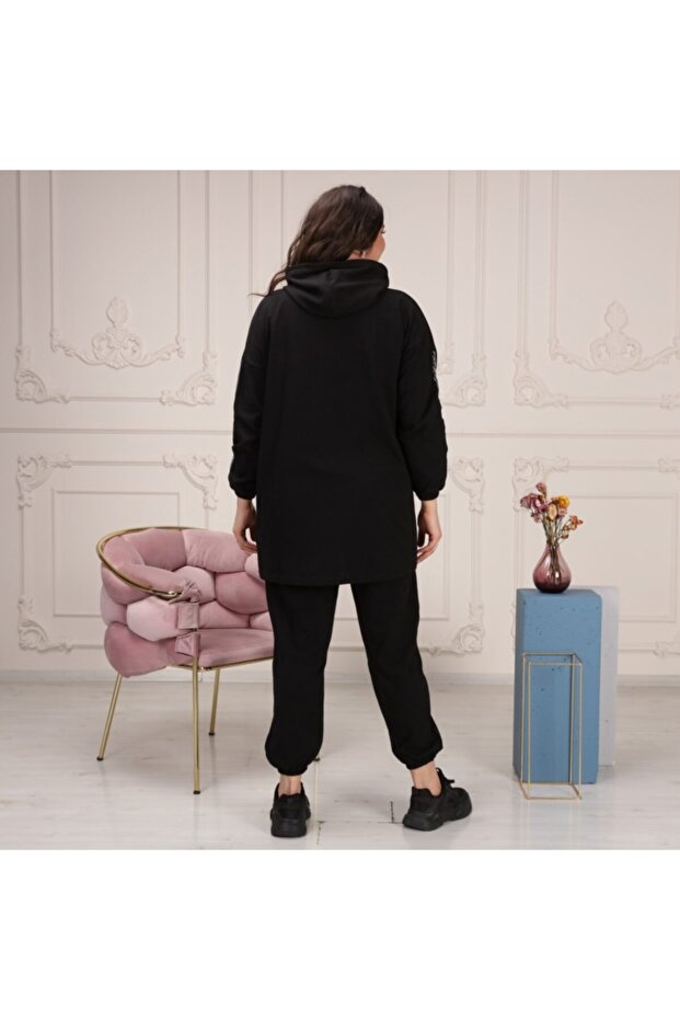 Large Size Oversize Model Tracksuit Set - 6