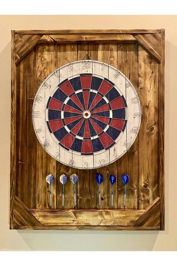 Ahşap Dart Tahtası - 2