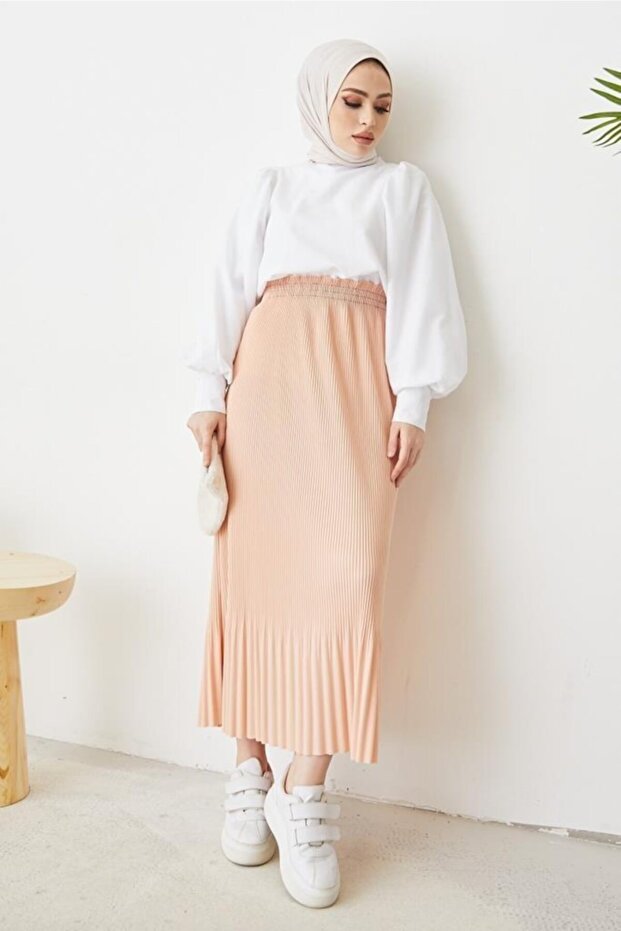 205 Pleated Hijab Skirt