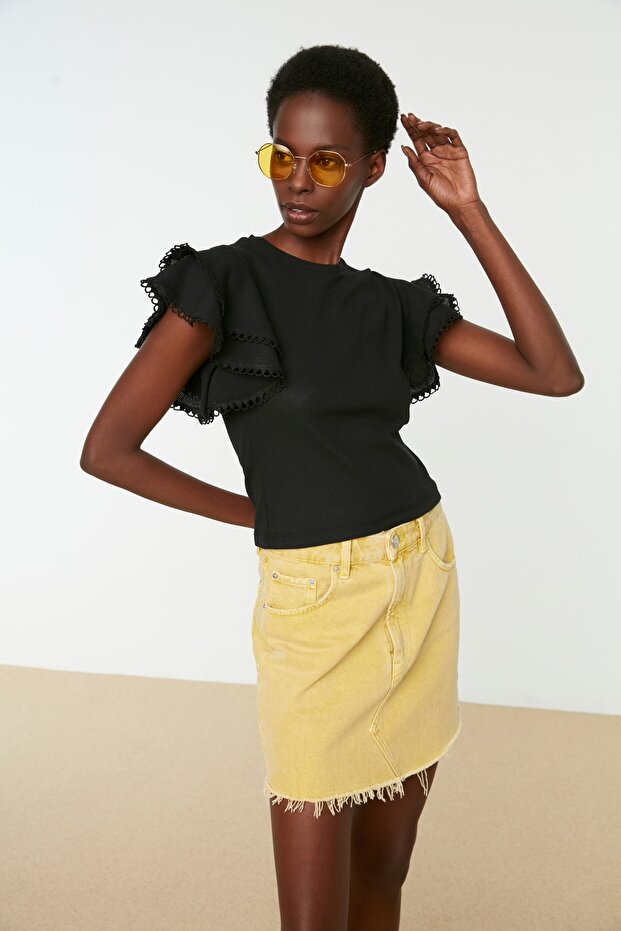 Чорна блузка Orme - 1