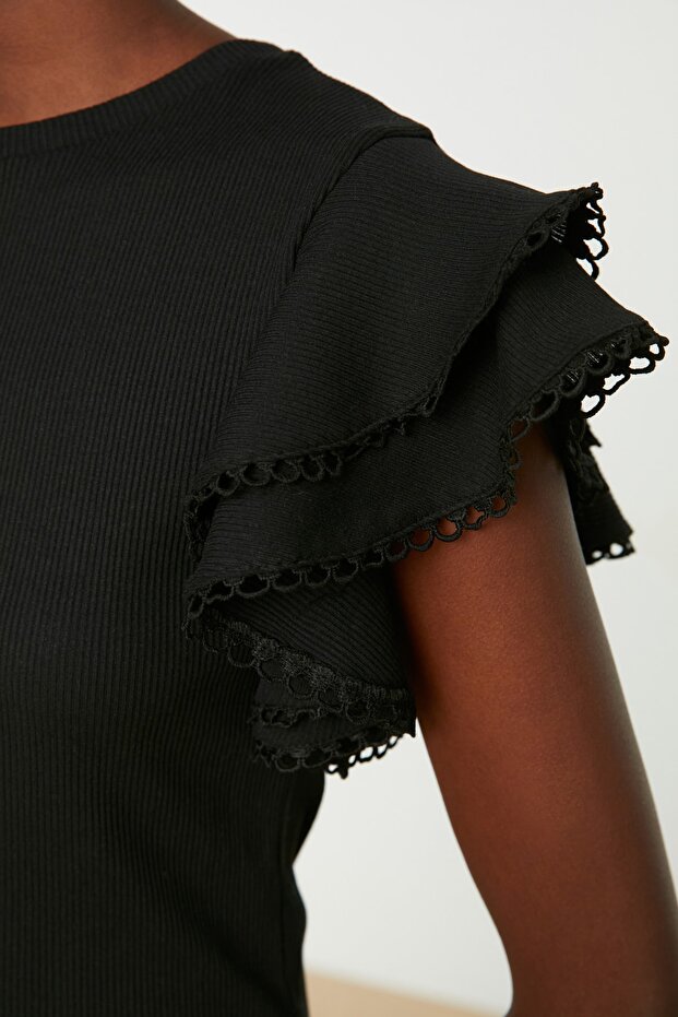 Чорна блузка Orme - 3