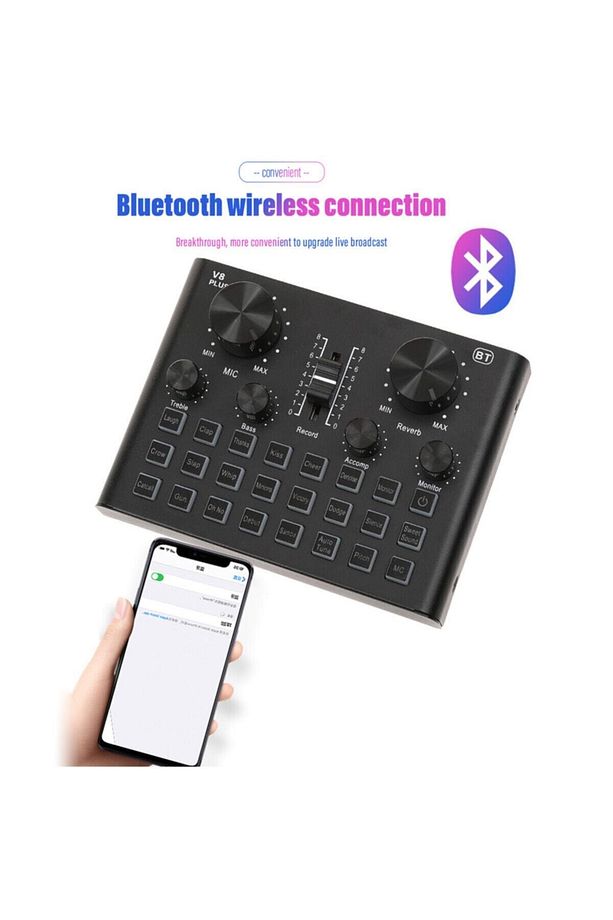 Bm800 V8 Uyumlu Plus Ses Kartlı Stüdyo Kayıt Youtuber Mikrofonu Seti - 2