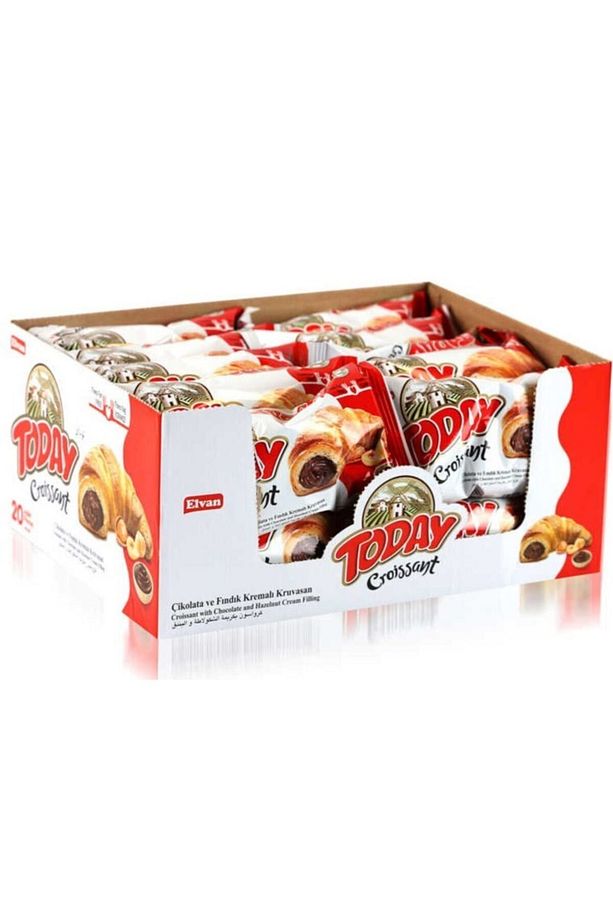 Today Kruvasan Çikolatalı 40 Gr. 20 Adet (1 Kutu) - 1