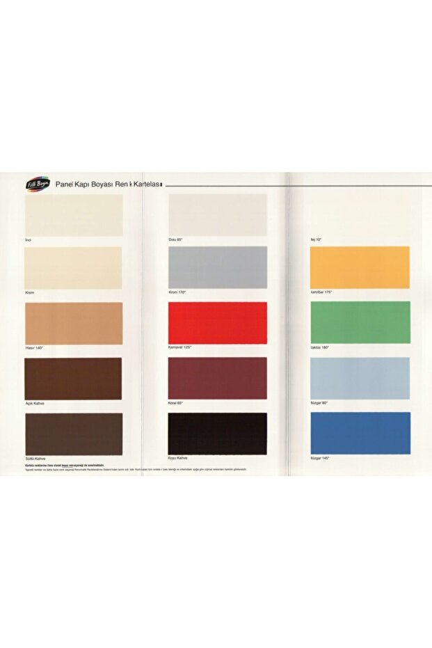 Filli Panel Kapı Boyası 2.5 Litre Inci - 2