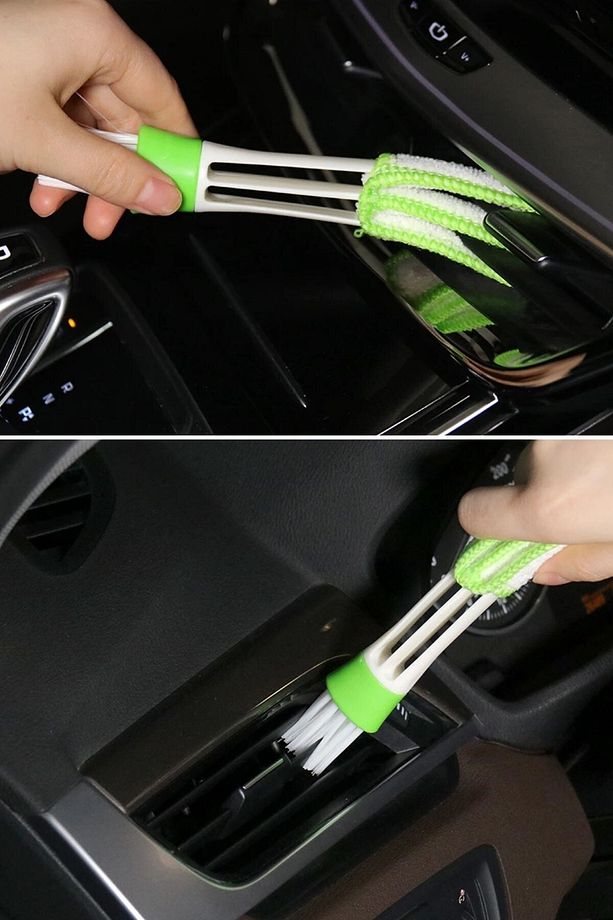 ® Yumuşak Kıllı Iç Ve Dış Temizlik Için 5+1 Detaylı Araç Oto Temizlik Bakım Fırça Seti - 5