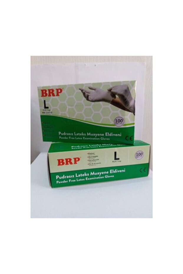 Pudrasız Lateks Eldiven Large - 1