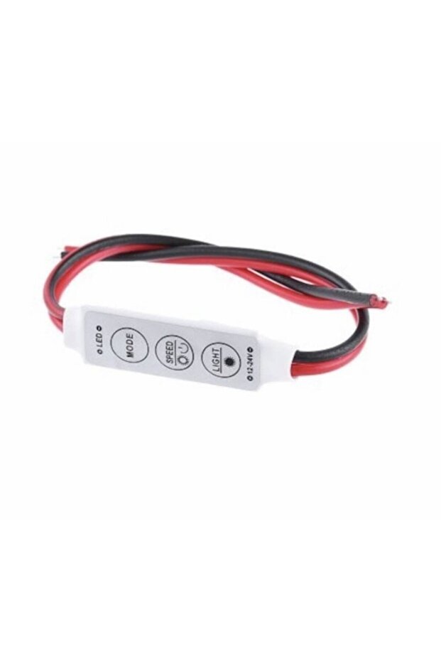 5-24 Volt 3 Tuşlu Mini Dimmer Flaşör Led Animasyon Devresi - 2