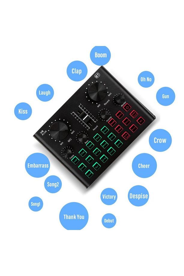 Bm800 V8 Uyumlu Plus Ses Kartlı Stüdyo Kayıt Youtuber Mikrofonu Seti - 4