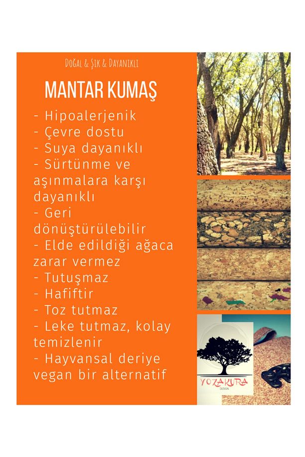 Vegan Tütün Kesesi Mantar Derisinden Tütün Çantası Gökkuşağı Renklerinde Hafif Tütünlük - 4