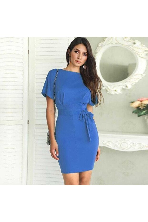 Mini Elbise 509 - 1