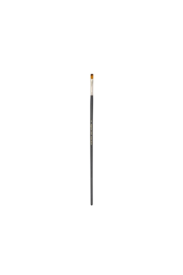 200f Series Synthetic Bristle Flat Cut Brush No: 6 (1 Piece)