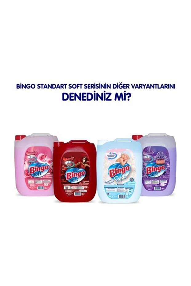 Soft Sıvı Çamaşır Yumuşatıcı Lovely Sensitive 2 Adet X 5 Lt - 9