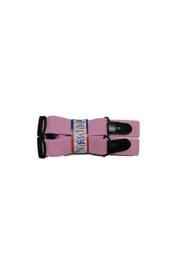 Velila Plastic Clip Washable Antiallergic Pink Children's Trouser Hanger