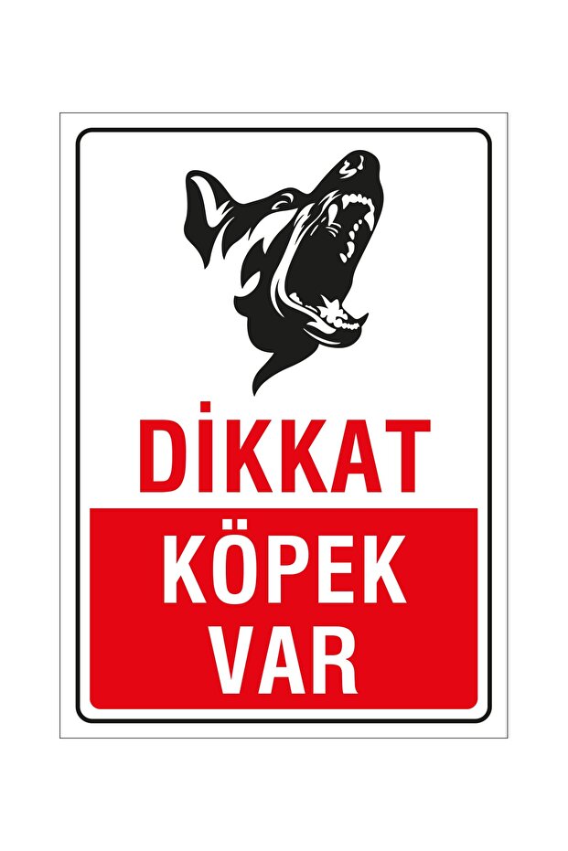 Attention Dog 25X35 Cm. Foil / Label
