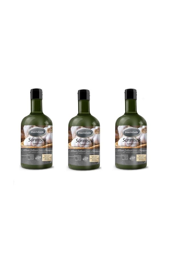 3 Adet Sarımsak Şampuanı 3x400 ml. - 1