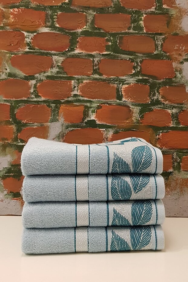 Juliana Bambu 4'lü Havlu - Mint - 1