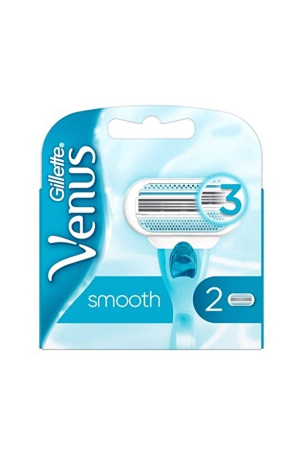 Gillette Venüs Smooth 2'li Yedek - 1