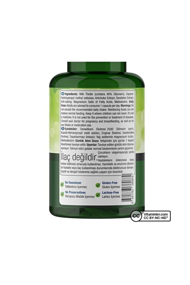 Milk Thistle Complex 60 Kapsül - 3