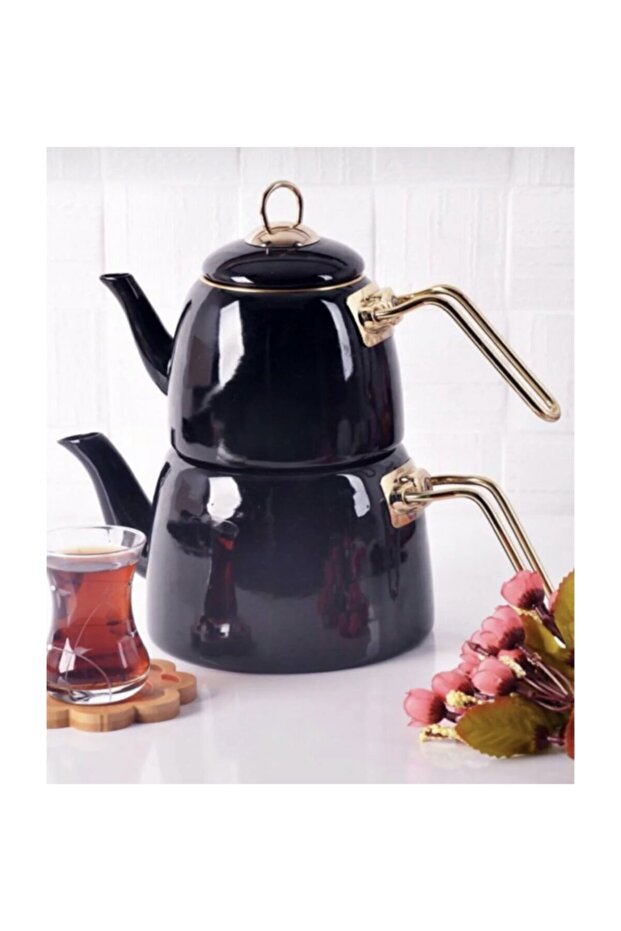 Elite Class Emaye Çaydanlık Takımı - 1