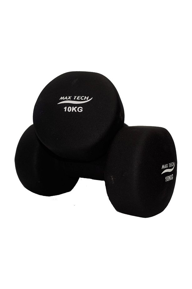 Max Tech 2 x 10 Kg. Profesyonel Neopren Dambıl - 1