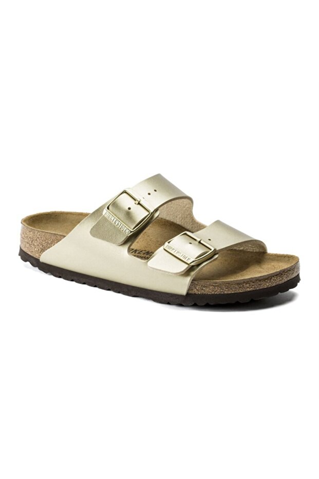 Women's Gold Birkenstock Sandals1016111