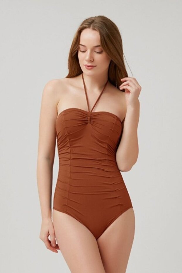 Arel Mayo Drapeli Korseli Straplez - 1