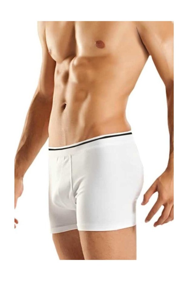 White Lycra Boxer Pack of 3