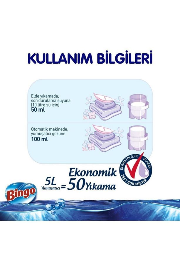 Soft Sıvı Çamaşır Yumuşatıcı Kuzumun Kokusu 5 Lt 4 Adet - 3