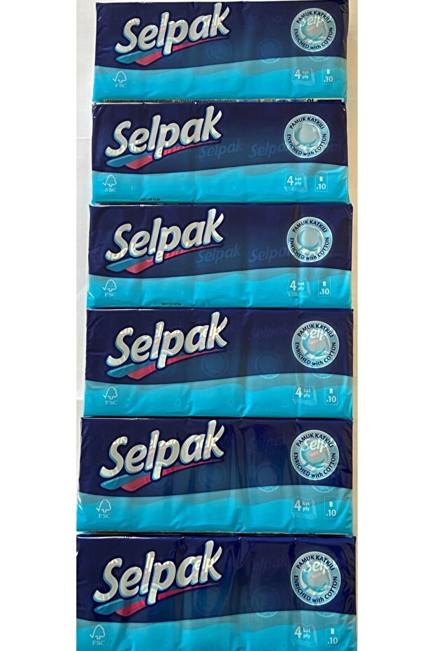 مناديل مبللة 10 × 6 عبوات - 1