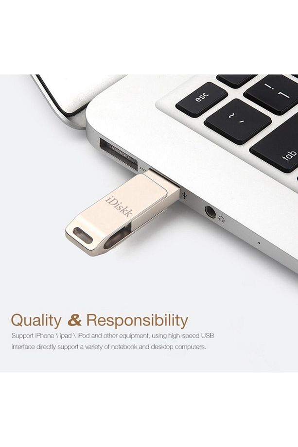 U001 64gb Apple Mfı Sertıfıkalı Iphone Ipad Lightning Usb 3.0/2.0 Otg Flash Bellek Disk Pc - 2