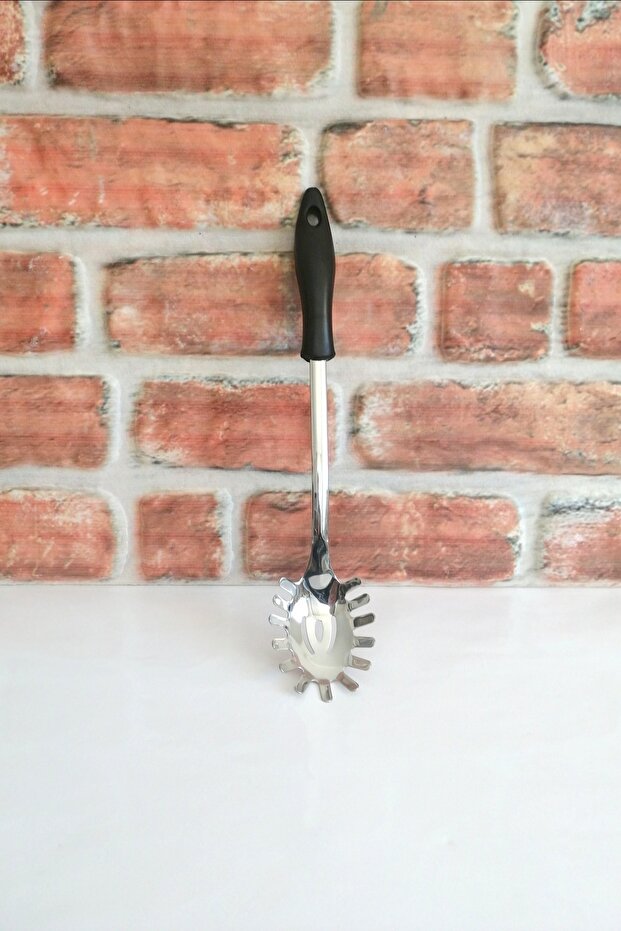 Paslanmaz Çelik Makarna Kaşığı - 1