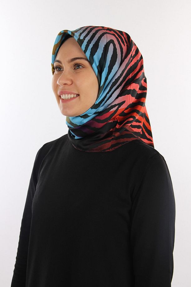 7651713 Twill Ipek Eşarp - 3