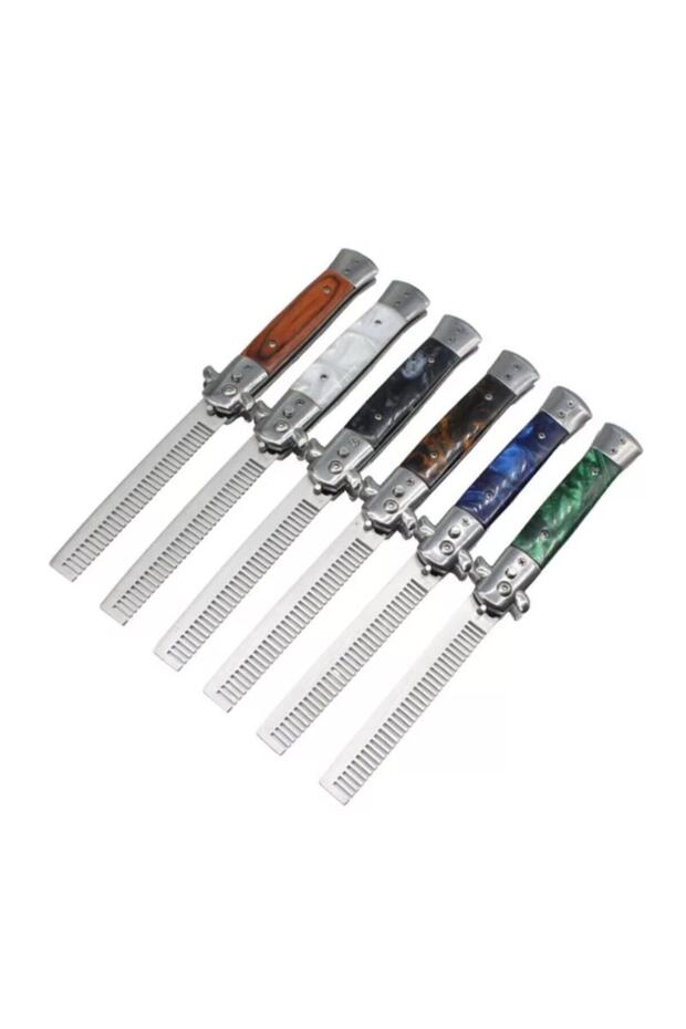 Sustalı Bıçak Görünümlü Tarak - 1