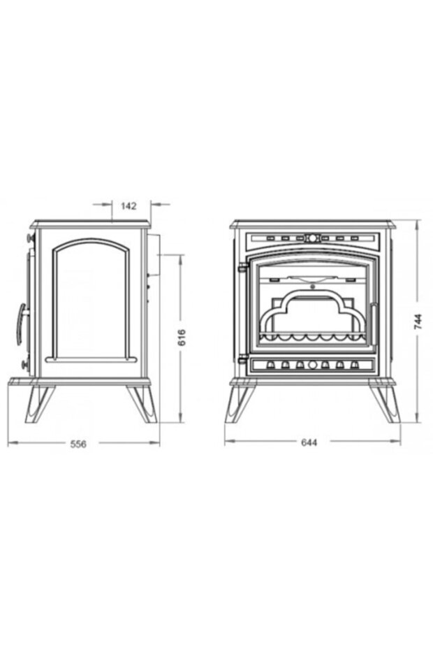 Invicta Altea Şömine Soba - 2