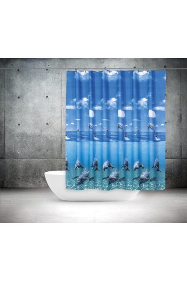 Bathroom Shower Curtain 8852 Single Wing 1X180X200