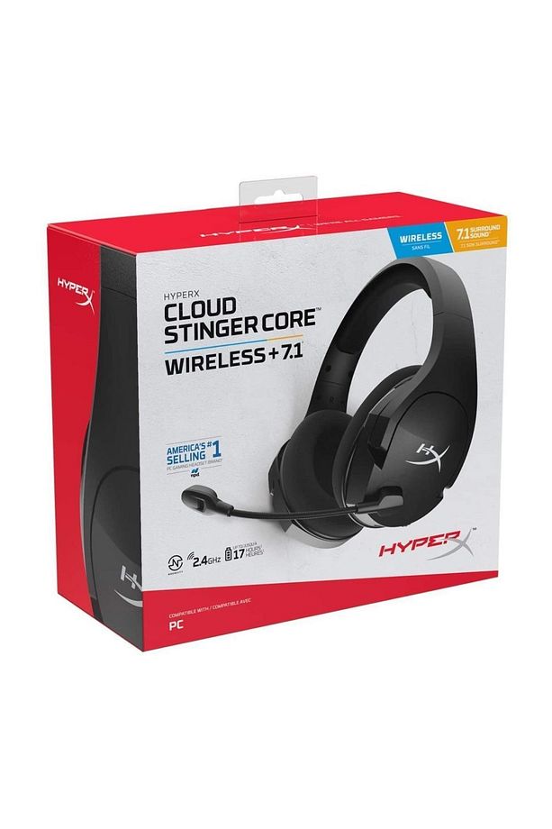 Cloud Stinger Core Wireless Gaming Headset + DTS Kablosuz Oyuncu Kulaklığı HHSS1C-BA-BK-G 4P4F0AA - 7