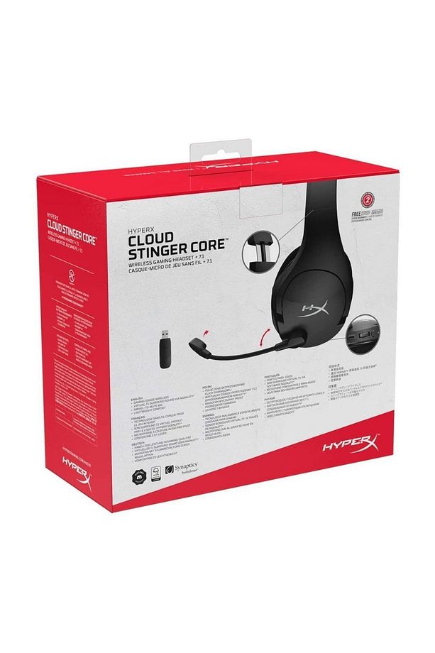 Cloud Stinger Core Wireless Gaming Headset + DTS Kablosuz Oyuncu Kulaklığı HHSS1C-BA-BK-G 4P4F0AA - 8