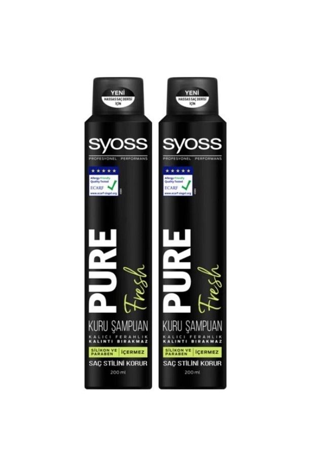 Pure Fresh Kuru Şampuan 200 Ml X 2 Adet - 1