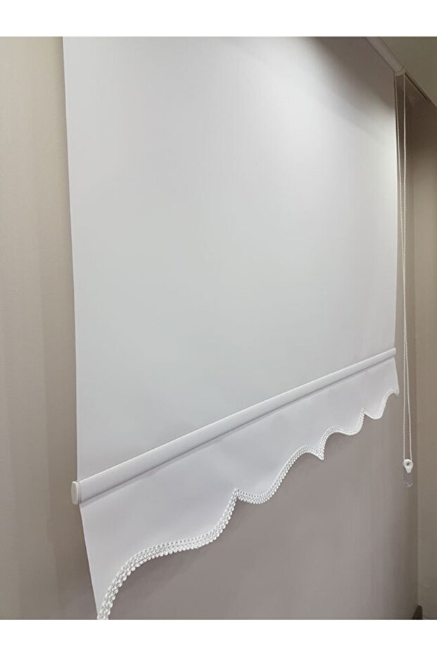 Düz Beyaz Stor Perde Ms1200 - 1