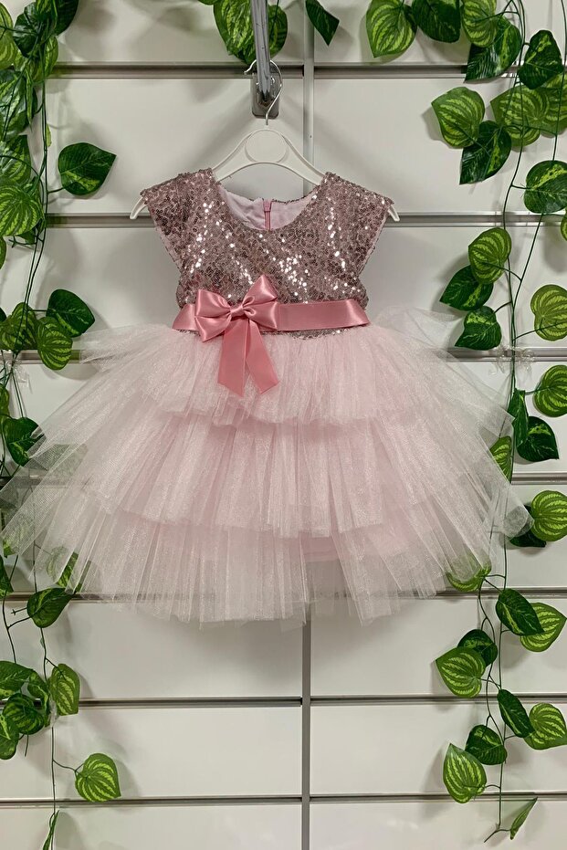 Çocuk Elbise Pembe Tütü - 1