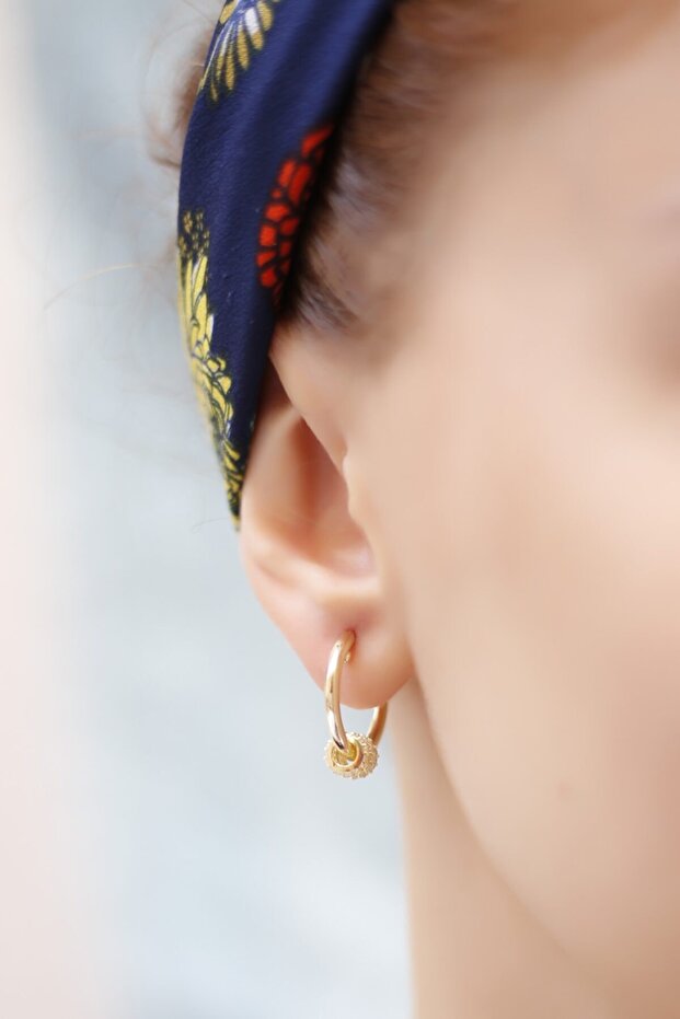 15 Mm Halka Küpe - 1