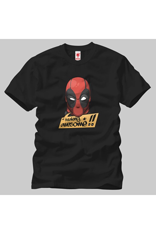 Deadpool: Freaking Awesome Erkek Tişört - 1