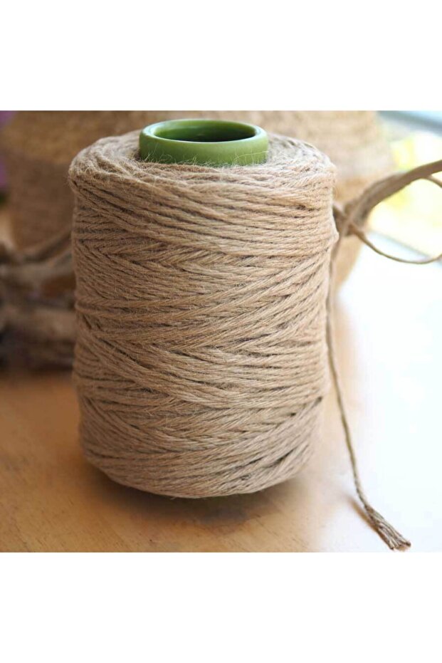 Jute Single Twisted Macrame String String // 5mm ( 500 gr ) - 1