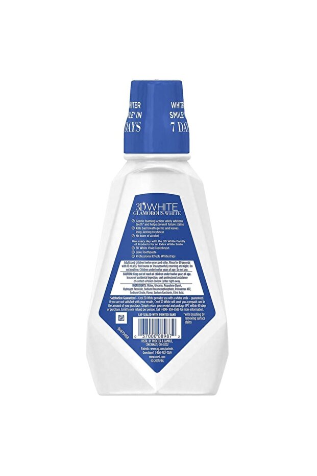 3d White Glamorous White Gargara 946ml - 2