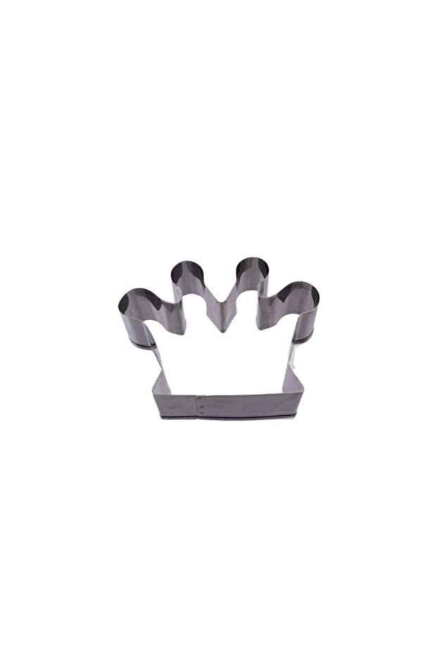 Cake Cookie And Pastry Mold Metal Shaped King Crown 8.5x6.5 Cm