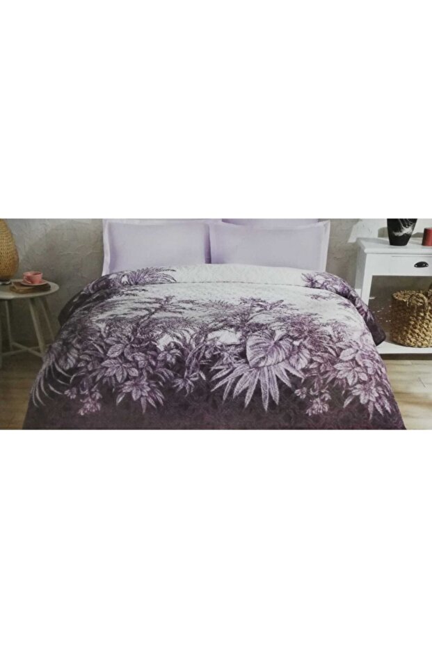 بطانية نباتية مزدوجة مقاس 200×240 سم
